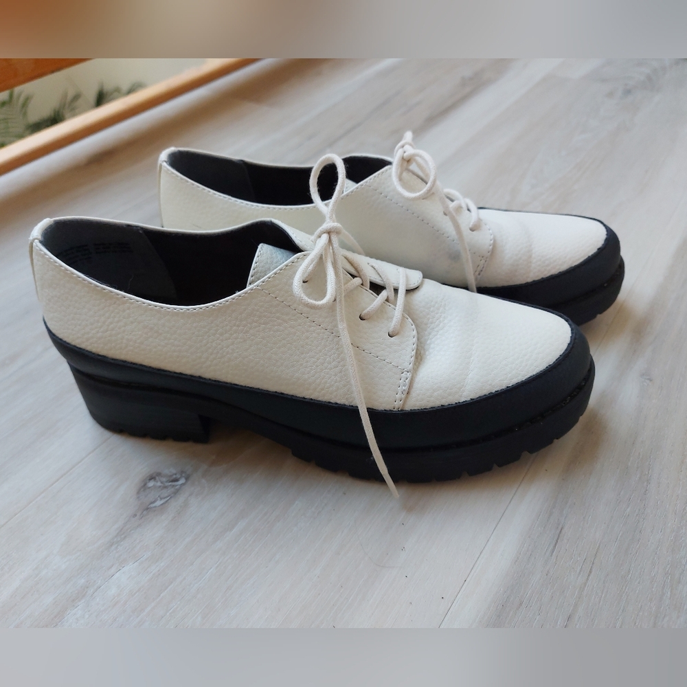 BC vegan leather oxfords